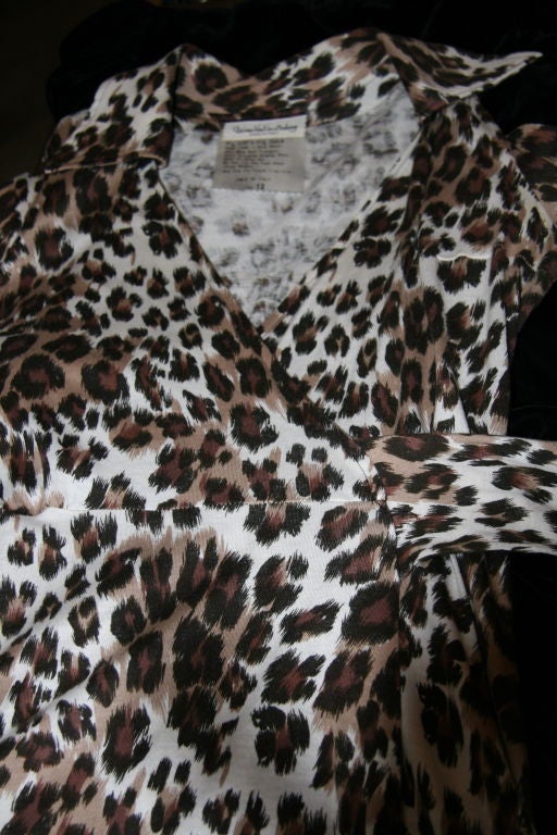 Women's Iconic DVF Leopard Print Wrap Dress