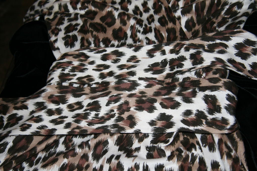 Iconic DVF Leopard Print Wrap Dress 1
