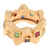 Seaman Shepps Mid Century  Ring with Gemstones