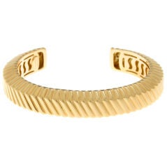 Retro Tiffany & Co. Fabulous Gold Cuff Bracelet