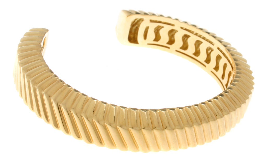 Tiffany & Co. Fabulous Gold Cuff Bracelet