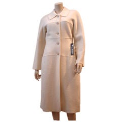 Chanel Cream Wool Sculpted Dress and Jacket