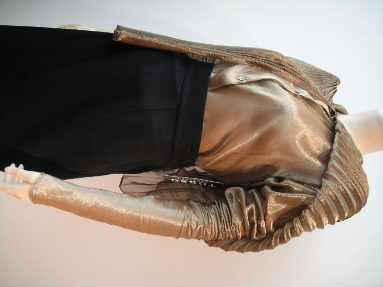 Romeo Gigli Avant Garde Silk Blouse