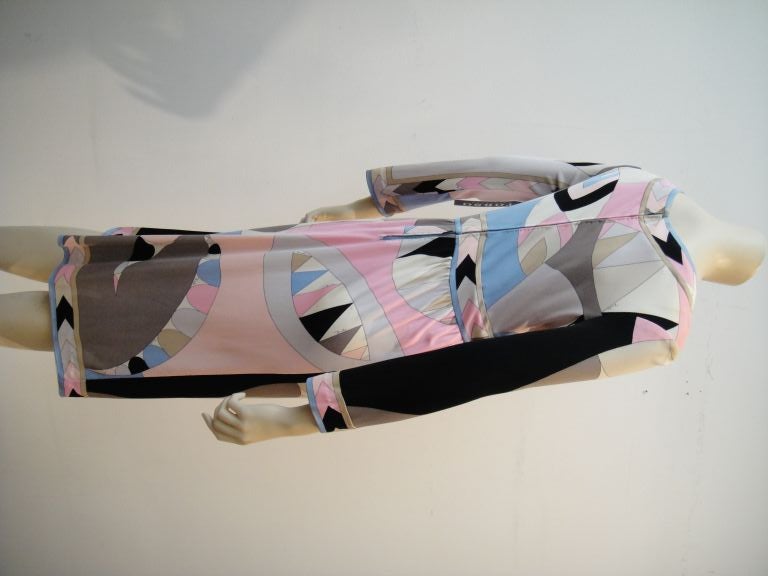 Emilio Pucci Psychedelic Shift Dress