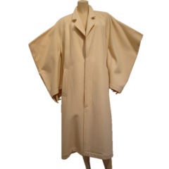 1990s Comme des Garcons Wool Kimono Coat