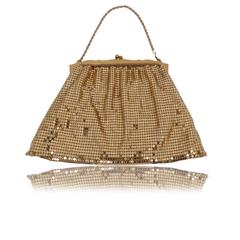 Whiting and Davis Metal Mesh Purse For Sale