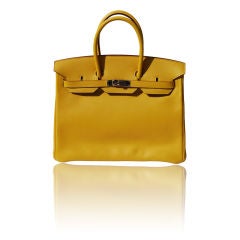35cm Hermès Yellow Swift Leather Birkin