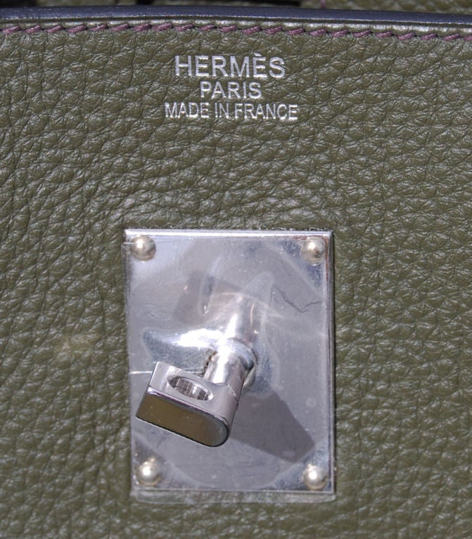 Hermès Orange Clemence Leather JPG Birkin 42 Shoulder Bag s214h67 at  1stDibs
