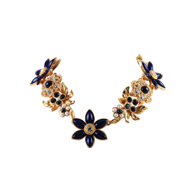 Christian Lacroix Rhinestone Necklace 
Bracelet