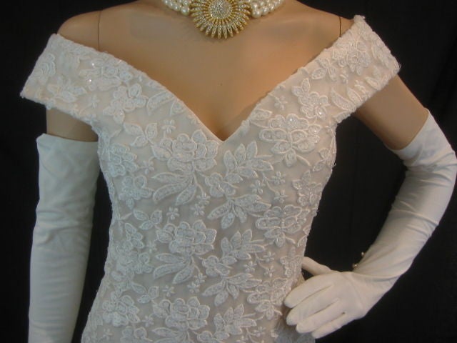 scaasi wedding dress