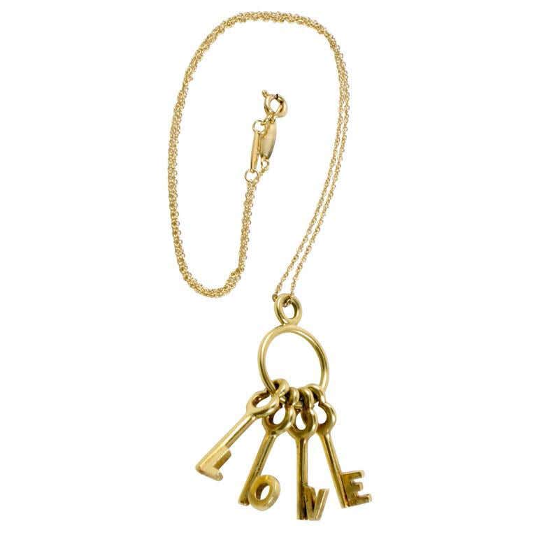 Tiffany letter l necklace Clearance