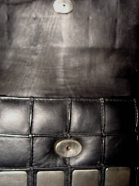 Mod Bag with Metal Plates on Leather 4