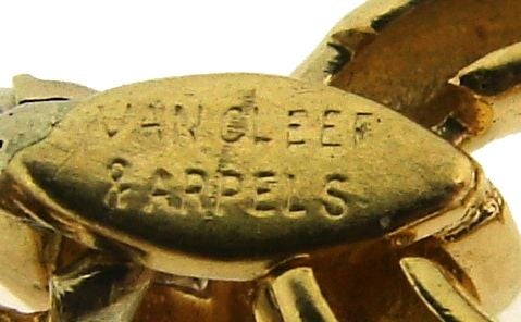 Van Cleef & Arpels Diamond & 18k Yellow Gold Necklace 1