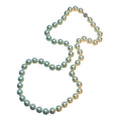 Natural White 16mm Shell Pearl 40 Inch Rope