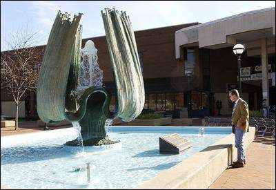 Marshal University Memorial Fountain Scale Model- Harry Bertoia For Sale 5