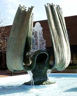 Marshal University Memorial Fountain Scale Model- Harry Bertoia For Sale 4