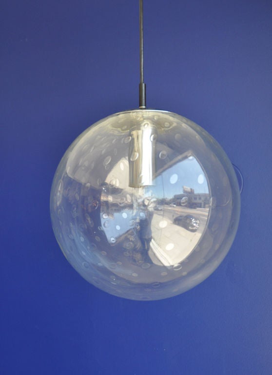 Late 20th Century Raak Bubble Glass Globes