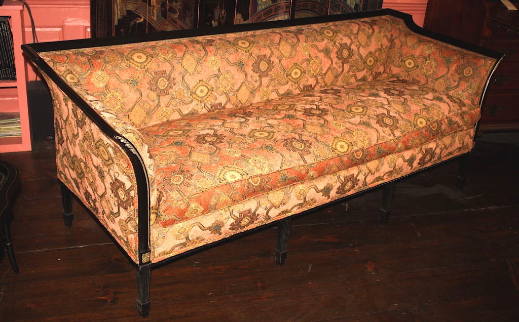 English Art Nouveau Sofa