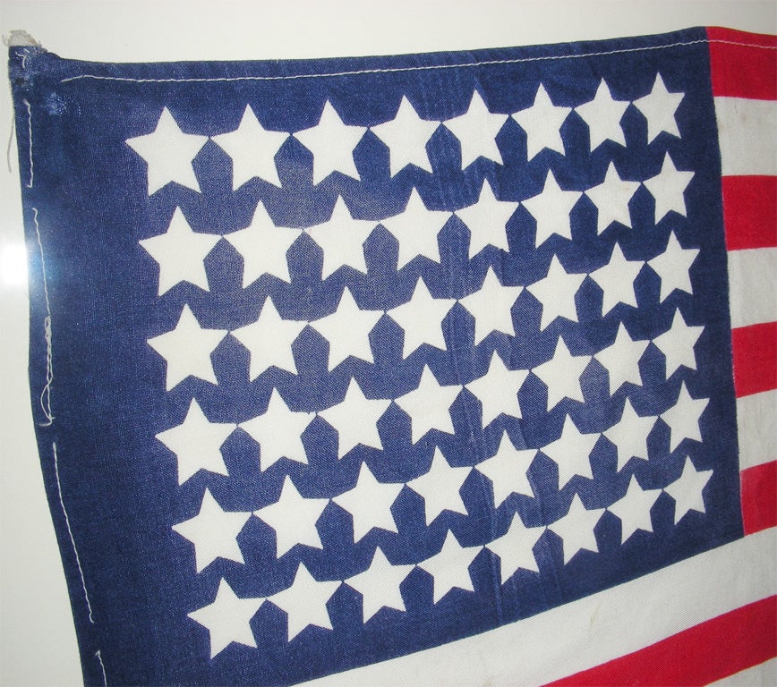 20th Century 1912 American Flag with 48 Stars For Sale
