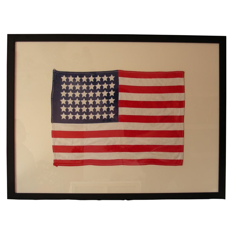 1912 American Flag with 48 Stars For Sale
