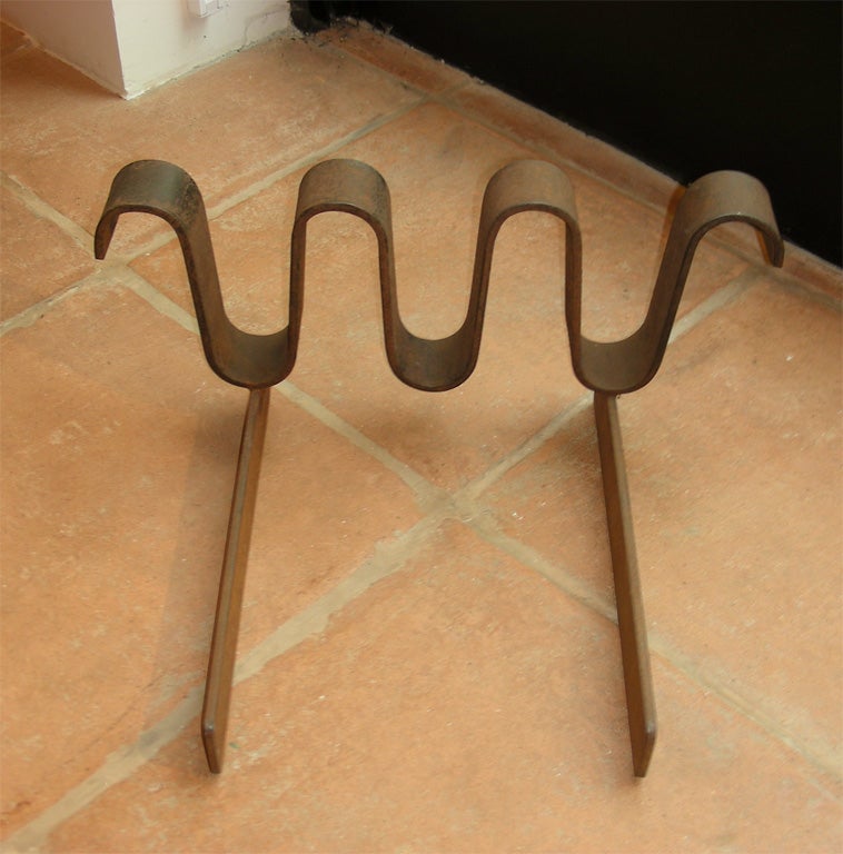 Mid-20th Century 1950s Andiron by Jean Royere