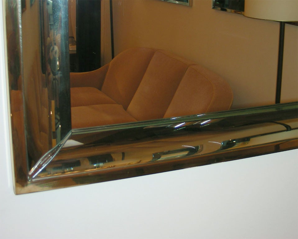 Large Contemporary Mirror by André Hayat In Excellent Condition For Sale In Paris, ile de france