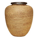 A Textured Amphora Vase