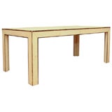 An Art Deco Style Rectangular Shagreen Low Table