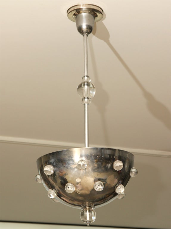 Adnet Chandelier In Excellent Condition For Sale In New York, NY