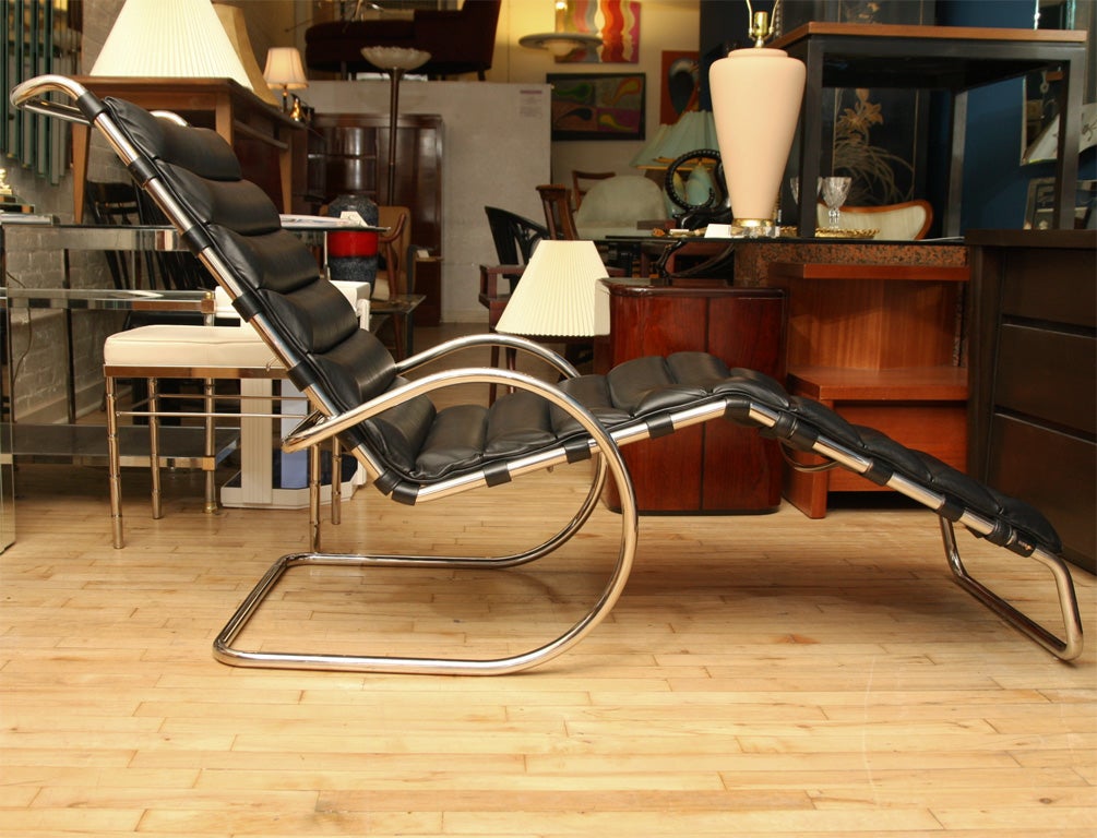 Mies Van Der Rohe Vintage MR Adjustable Chaise Longue