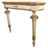 18c Louis XVI Console with Marble