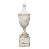 Wonderful old wooden urn