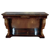 19thc  signed Regency  console