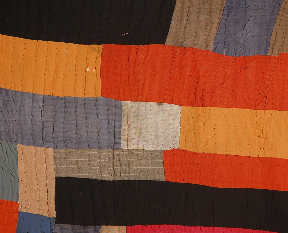 African American Abstract Quilt, Attributed to Gees Bend, AL at 1stdibs