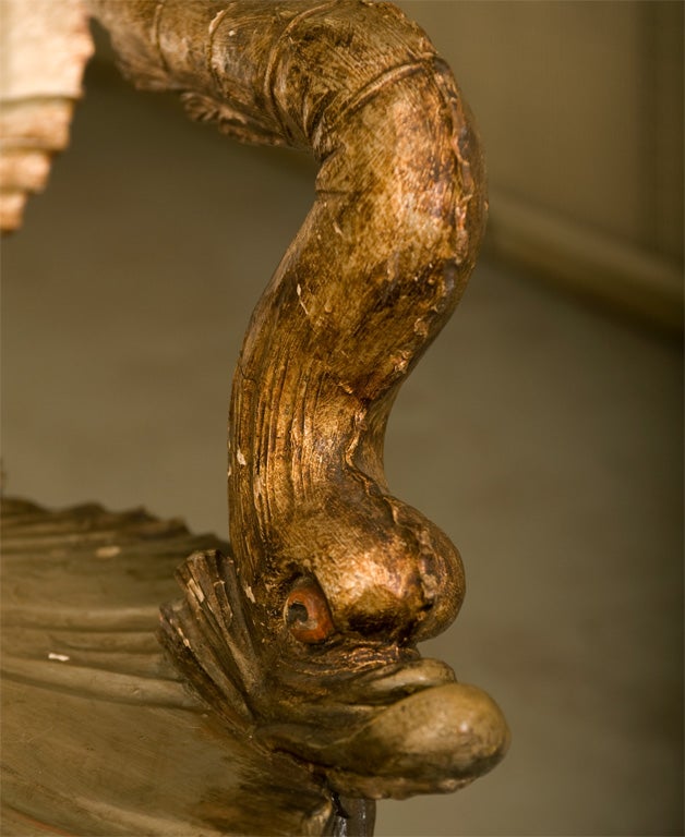 19th Century Venetian Grotto Arm Chairs 3