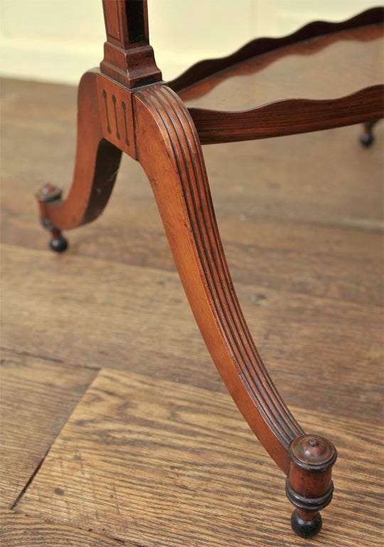 19th Century Octagonal Tilt-Top Tray Table For Sale