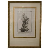 AN EXCEPTIONAL  ENGRAVING BY DOMENICO DE ROSSI