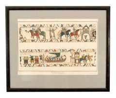 BAYEUX TAPESTRY ENGRAVING