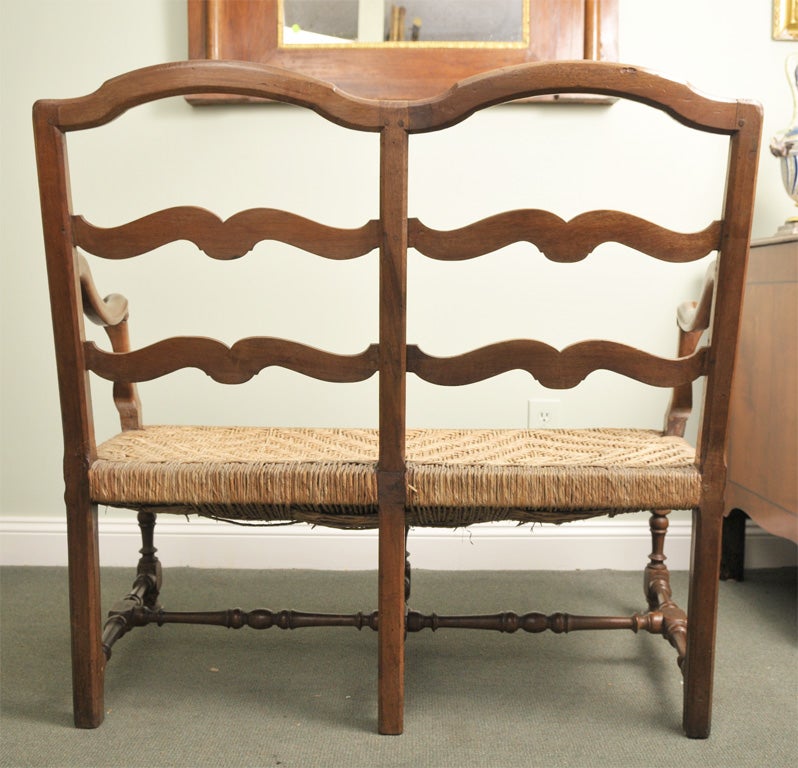Italian Provincial  Two Seater Bench 3