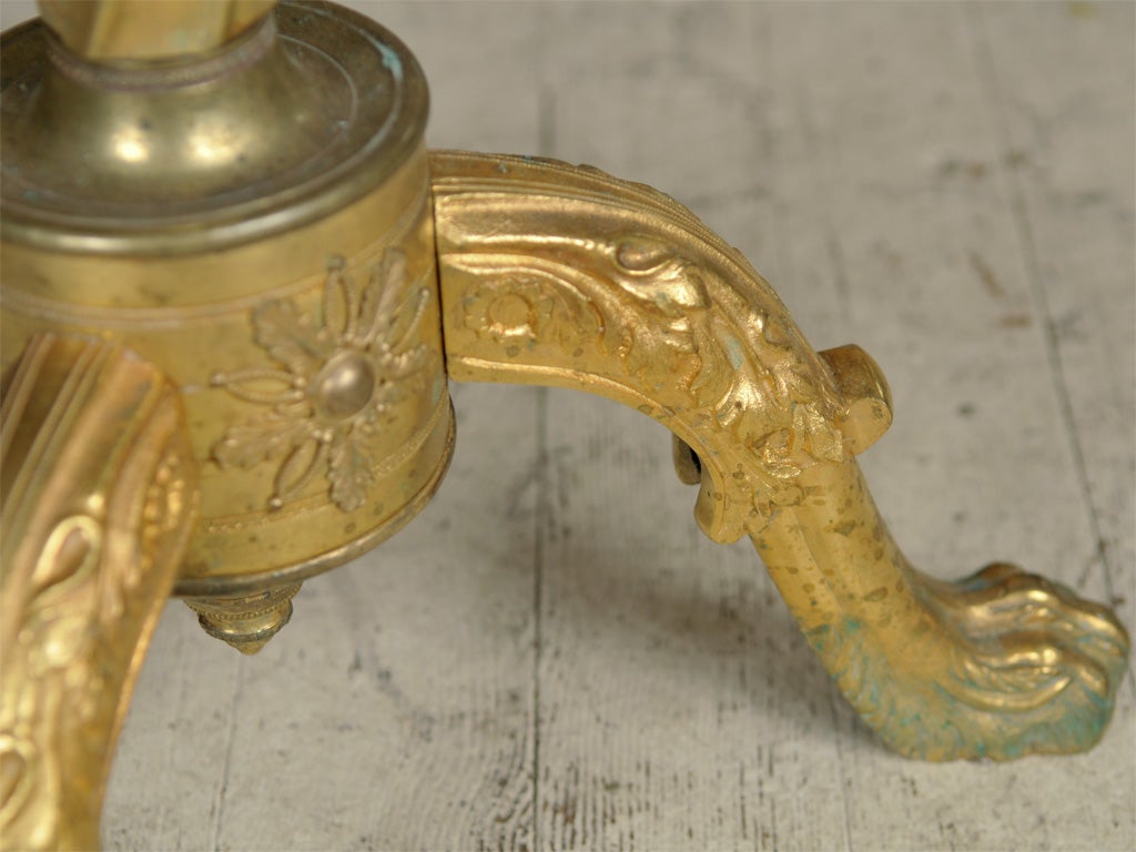 MALACHITE  TOPPED, GILT BRONZE  GUERIDON 2