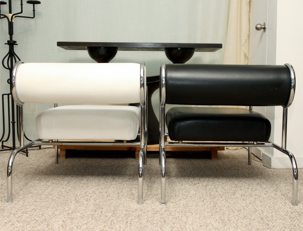 Italian Pr. Lounge Chairs by Shiro Kuramata for Cappellini