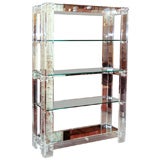 Beautiful Lucite Etagere