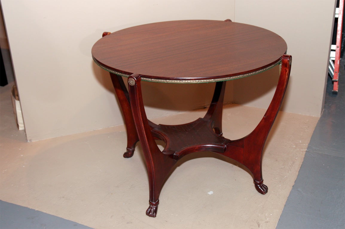 An original Hunzinger flip-top table which converts from dining to gaming. Retains original metal tag on bottom of table.<br />
<br />
Note:  Item in warehouse.  Please contact dealer.