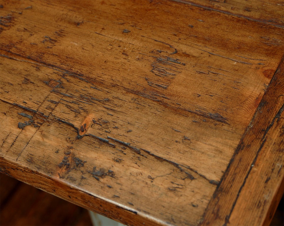 English Plank  top dining table