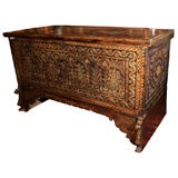 Antique Moroccan style chest
