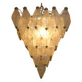 Pyramid Venetian Crystal Chandelier