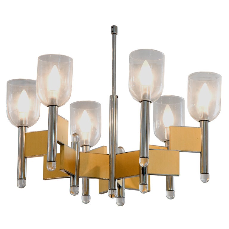 Sciolari 6 lite Moderne chandelier For Sale