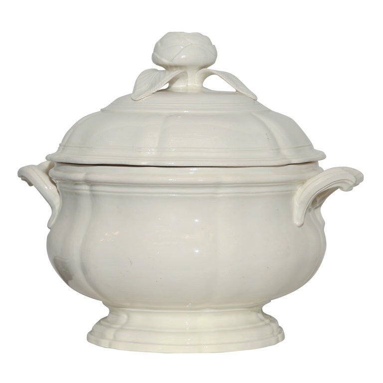 An 18th Century Creamware Soup Tureen at 1stDibs