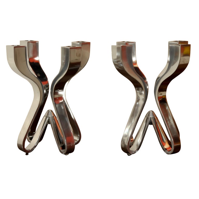 Steel Candlesticks by Umbra