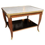 Jansen Marble Top Cocktail Table